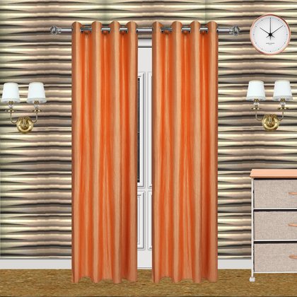 Reliable Drapes Polyster Plain Door Curtains