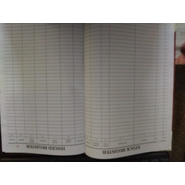 GOOD QUALITY STOCK REGISTER Diaries-printed-plain- register- 400 Pages