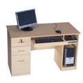 Unbranded 1525 millimeter X 760 millimeter (mm LxD) Executive Computer Table