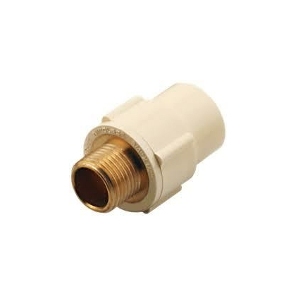 Unbranded 20 mm dia Male thread adapter(brass insert)