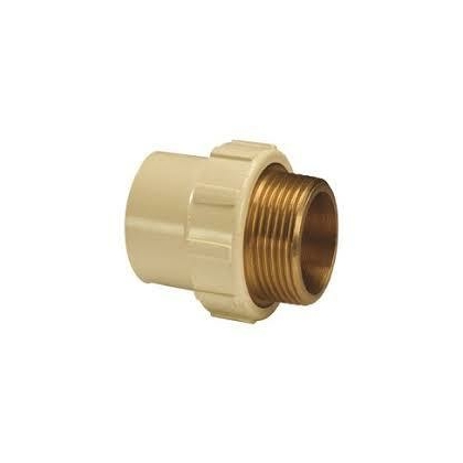 Unbranded 25 mm dia Male thread adapter(brass insert)