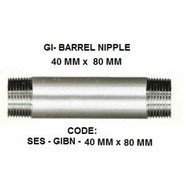 NA 40 Hot-Finished Seamless(HFS) Barrel Nipples Steel Pipes Fitting