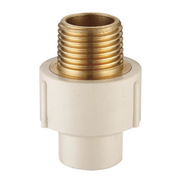 Unbranded 15 mm dia Male adapter brass threaded