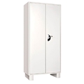 GODREJ INTERIO Almirah Steel shelving cabinet with partial wardrobe