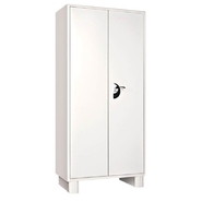 GODREJ INTERIO Almirah Steel shelving cabinet with partial wardrobe