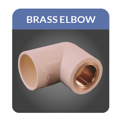 VIGOR 15 mm dia Elbow 90°(brass)