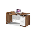 V J Interior  Executive Table with One side pedestal unit