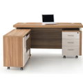 V J Interior  Executive Table with One side pedestal unit and E.R.U