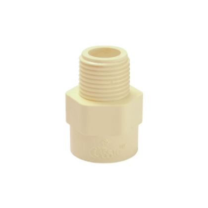 Fitline 15 mm dia Male thread adapter(plastic)