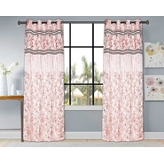 Reliable Drapes Polyster Floral Door Curtains