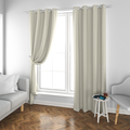 Reliable Drapes Cotton Plain Door Curtains