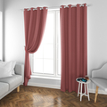 Reliable Drapes Cotton Plain Door Curtains