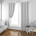 Reliable Drapes Polyster Plain Door Curtains