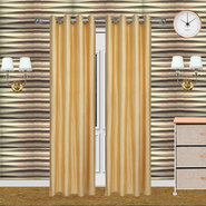 Reliable Drapes Polyster Plain Door Curtains