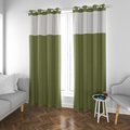 Reliable Drapes Polyster Plain Door Curtains