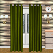 Reliable Drapes Polyster Plain Door Curtains