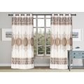 Reliable Drapes Polyster Geomatric Door Curtains