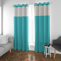 Reliable Drapes Polyster Plain Door Curtains