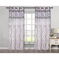 Reliable Drapes Polyster Floral Door Curtains