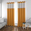 Reliable Drapes Polyster Plain Door Curtains