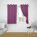 Reliable Drapes Polyster Plain Door Curtains