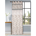 Reliable Drapes Polyster Floral Door Curtains