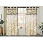 Reliable Drapes Polyster Geomatric Door Curtains