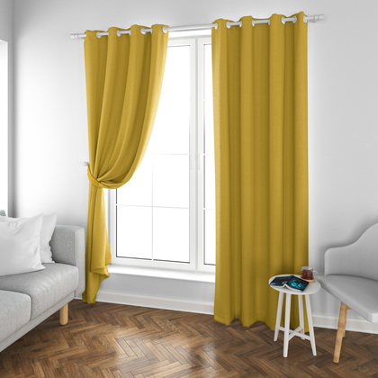 Reliable Drapes Polyster Plain Door Curtains