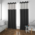 Reliable Drapes Polyster Plain Door Curtains