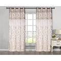 Reliable Drapes Polyster Floral Door Curtains