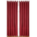 Reliable Drapes Silk Plain Door Curtains