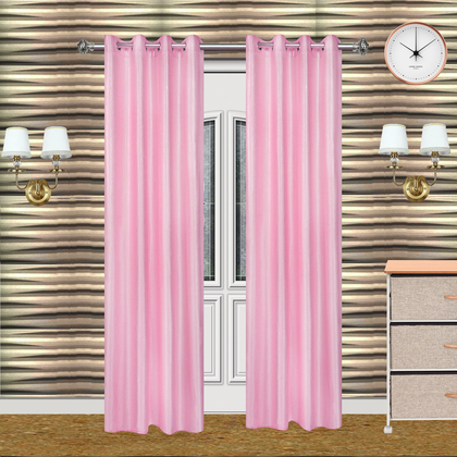 Reliable Drapes Polyster Plain Door Curtains