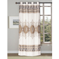 Reliable Drapes Polyster Geomatric Door Curtains