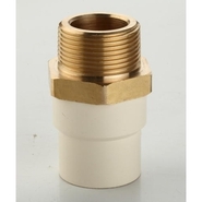 Unbranded 25 mm dia Male adapter brass threaded