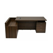 admira Executive Table with One side pedestal unit and E.R.U