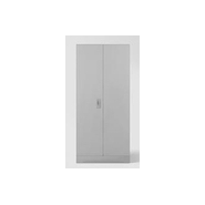 PMEA Almirah Steel shelving cabinet with partial wardrobe