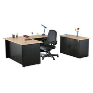 GODREJ INTERIO Executive Table with One side pedestal unit and E.R.U