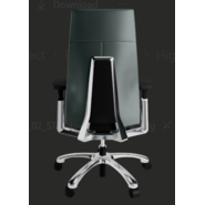 GODREJ INTERIO Revolving Chair with Front pivot synchro tilt mechanism