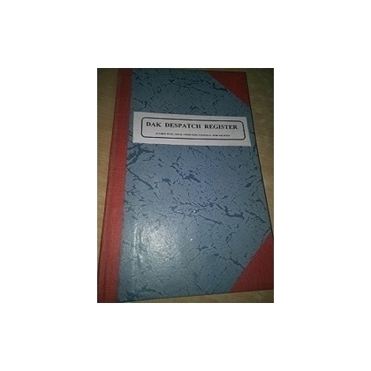 Unbranded DESPATCH REGISTER Diaries-printed-plain- register- 150 Pages