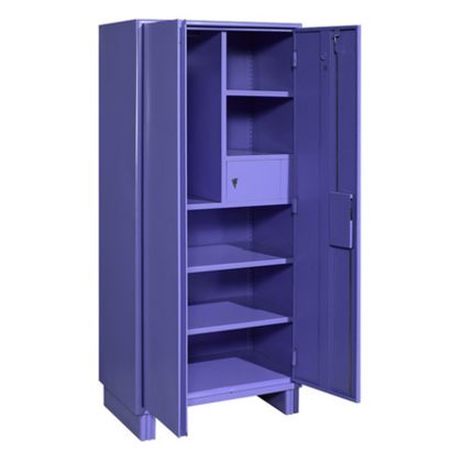 SPACEDESK Almirah Steel wardrobe(having cloth hanging provision)