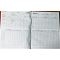 abc PAY BILL REGISTER Diaries-printed-plain- register- 400 Pages