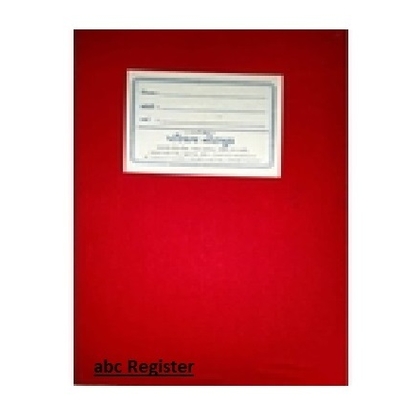 abc PAY BILL REGISTER Diaries-printed-plain- register- 400 Pages