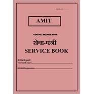 AMIT SERVICE BOOK Diaries-printed-plain- register- 400 Pages