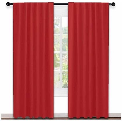 GEM Polyster Plain Door Curtains