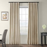 Unbranded Silk Plain Door Curtains