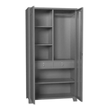 MASTER STORAGE--master storage Almirah Steel wardrobe(having cloth hanging provision)