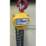 INDEF Hand Operated Chain Pulley Block, Warranty 1 year