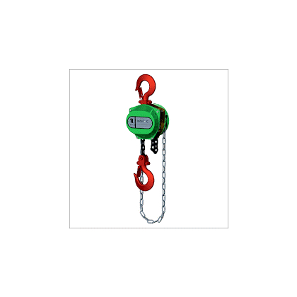 INDEF Hand Operated Chain Pulley Block, Warranty 1 year