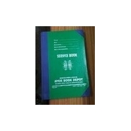 AAMIR BOOK DEPOT SERVICE BOOK Diaries-printed-plain- register- 244 Pages