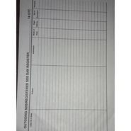 Register commtra 200 Pages DESPATCH REGISTER Diaries-printed-plain- register- 150 Pages